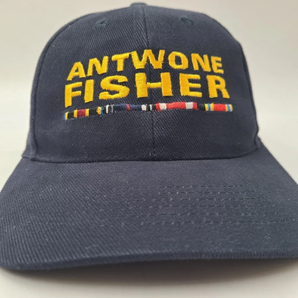 Vintage Antwone Fisher Movie Promo Hat Adjustable 2002 Romance Drama Blue Men